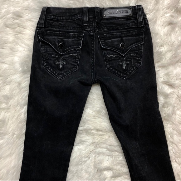 rock revival black jeans womens